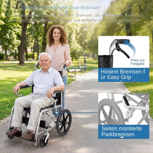 Faltbarer leichtrollstuhl - faltbarer,