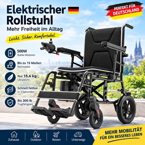 Rollstuhl elektrisch - 15,6, kg